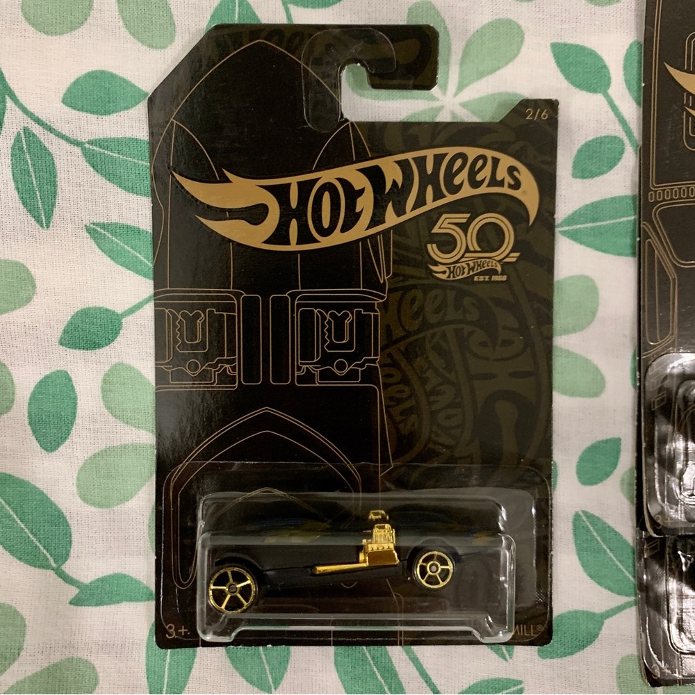 Hot Wheels 50th Anniversary Black & Gold Collection Lot of 13 - Picture 4 of 9
